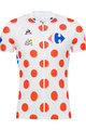 Rövid ujjú kerékpáros mez - TOUR DE FRANCE 2018 - piros/fehér
