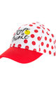TDF Kerékpáros sapka - TOUR DE FRANCE 2021 - piros/fehér