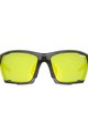 TIFOSI Kerékpáros szemüveg - KILO - fekete/sárga
