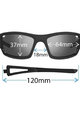 TIFOSI Kerékpáros szemüveg - DOLOMITE 2.0 - fekete