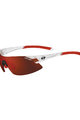 TIFOSI Kerékpáros szemüveg - PODIUM XC - piros/áttetsző
