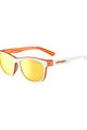 TIFOSI Kerékpáros szemüveg - SWANK - fehér/narancssárga
