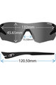 TIFOSI Kerékpáros szemüveg - TSALI INTERCHANGE - fekete