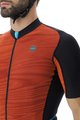 UYN Rövid ujjú kerékpáros mez - ALLROAD AEROFIT - narancssárga/fekete