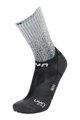 UYN Klasszikus kerékpáros zokni - AERO - fekete/fehér