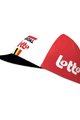 Kerékpáros sapka - LOTTO SOUDAL 2020 - piros/fehér