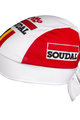 Kerékpáros bandana - LOTTO SOUDAL 2019 - fehér/piros