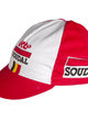 Kerékpáros sapka - LOTTO SOUDAL 2019 - piros/fehér