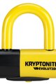 KRYPTONITE kerékpár lakat - EVOLUTION DISC - sárga