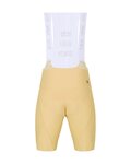 HOLOKOLO Rövid kerékpáros mez rövidnadrággal - VICTORIOUS ELITE - bézs/fekete