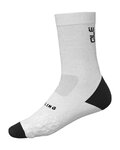 ALÉ Klasszikus kerékpáros zokni - DIGITOPRESS - fehér