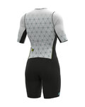 ALÉ Kerékpáros overall - TRIATHLON  MAUI LONG TRI LADY SS - fehér