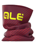 ALÉ Kerékpáros nyakmelegítő - ACCESSORI STORM - piros/bordó