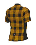 ALÉ Rövid ujjú kerékpáros mez - OFF ROAD - GRAVEL SCOTTISH - sárga