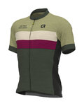 ALÉ Rövid ujjú kerékpáros mez - OFF ROAD - GRAVEL CHAOS - zöld