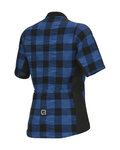 ALÉ Rövid ujjú kerékpáros mez - OFF ROAD - GRAVEL SCOTTISH LADY - kék