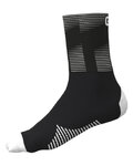 ALÉ Klasszikus kerékpáros zokni - SPRINT - fekete