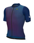 ALÉ Rövid ujjú kerékpáros mez - ONDA PR-E - kék