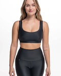 ATHLEEYA Melltartó - COMFORT MATTE - fekete