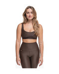 ATHLEEYA Melltartó - COMFORT MATTE - barna
