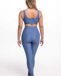 ATHLEEYA legging - ESSENTIAL MATTE - kék