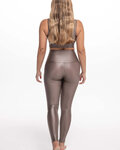 ATHLEEYA legging - ESSENTIAL SHINE - bézs