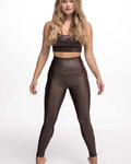 ATHLEEYA legging - ESSENTIAL SHINE - barna