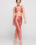 ATHLEEYA legging - DANCE SHINE - bronz