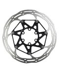 SRAM féktárcsa - CENTERLINE 2 PIECE 160mm - ezüst/fekete