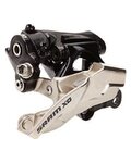 SRAM  X-0 2x10 S3 39T - ezüst/fekete