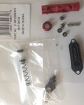 SRAM karjavító készlet - DISC BRAKE LEVER INTERNALS/SERVICE KIT GUIDE RSC/ULTIMATE/CODE RSC - fekete