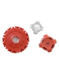 SRAM féknyereg javítókészlet - DISC BRAKE CALIPER PAD ADJUSTER KNOB KIT BB7 2008-2016 - piros