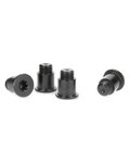 SRAM csavarkészlet - CRANK CHAINRING BOLT KIT 4-ARM FORCE 2X 107 - fekete