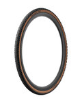 PIRELLI külső abroncs  - CINTURATO GRAVEL RC-X TECHWALL 40 - 622 60 tpi - barna/fekete