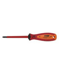 UNIOR csavarhúzó - SCREWDRIVER VDE TBI PH2 x 100 - piros