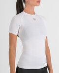 SPORTFUL Rövid ujjú kerékpáros póló - 2ND SKIN - fehér