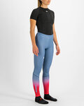 SPORTFUL legging - APEX - világoskék/piros
