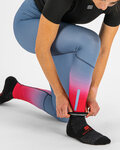 SPORTFUL legging - APEX - világoskék/piros