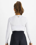 SPORTFUL Hosszú ujjú kerékpáros póló - LIGHT - fehér