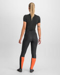 SPORTFUL legging - CARDIO TECH PROTECTED W - fekete/narancssárga
