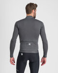 SPORTFUL Hosszú ujjú kerékpáros mez - MONOCROM THERMAL - antracit