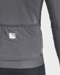 SPORTFUL Hosszú ujjú kerékpáros mez - MONOCROM THERMAL - antracit