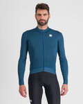 SPORTFUL Hosszú ujjú kerékpáros mez - MONOCROM THERMAL - kék