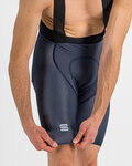SPORTFUL Rövid kerékpáros nadrág kantárral - BODYFIT PRO AIR - kék