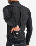 SPORTFUL Kerékpáros vízálló esőkabát - HOT PACK NORAIN - fekete