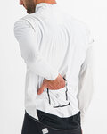 SPORTFUL Kerékpáros vízálló esőkabát - HOT PACK NORAIN - fehér