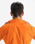 SPORTFUL Kerékpáros vízálló esőkabát - HOT PACK NORAIN - narancssárga