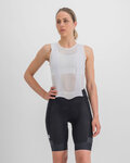 SPORTFUL Rövid kerékpáros nadrág kantárral - SUPERGIARA - fekete