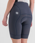 SPORTFUL Rövid kerékpáros nadrág kantárral - BODYFIT LTD W - kék