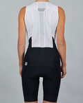 SPORTFUL Rövid kerékpáros nadrág kantárral - BODYFIT PRO - fekete